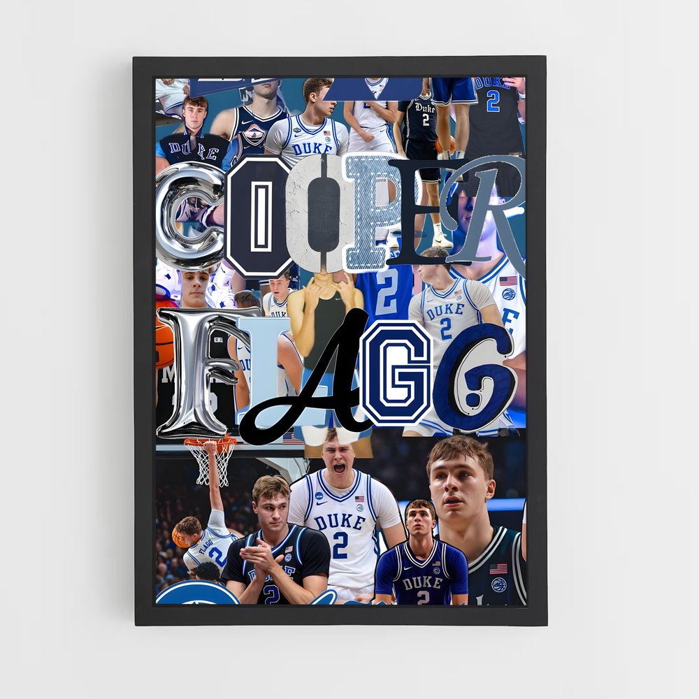 Poster Duke's Glory – affiche Basketball (vue 2)